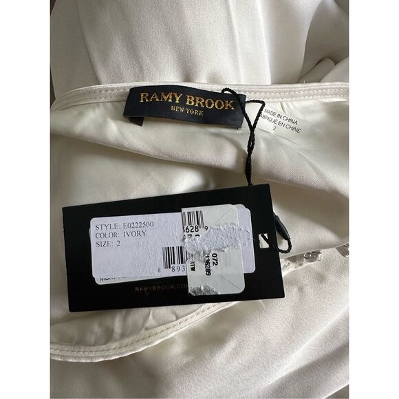 Ramy Brook Simone One-Shoulder Jumpsuit US 2 $595 - Picture 9 of 9